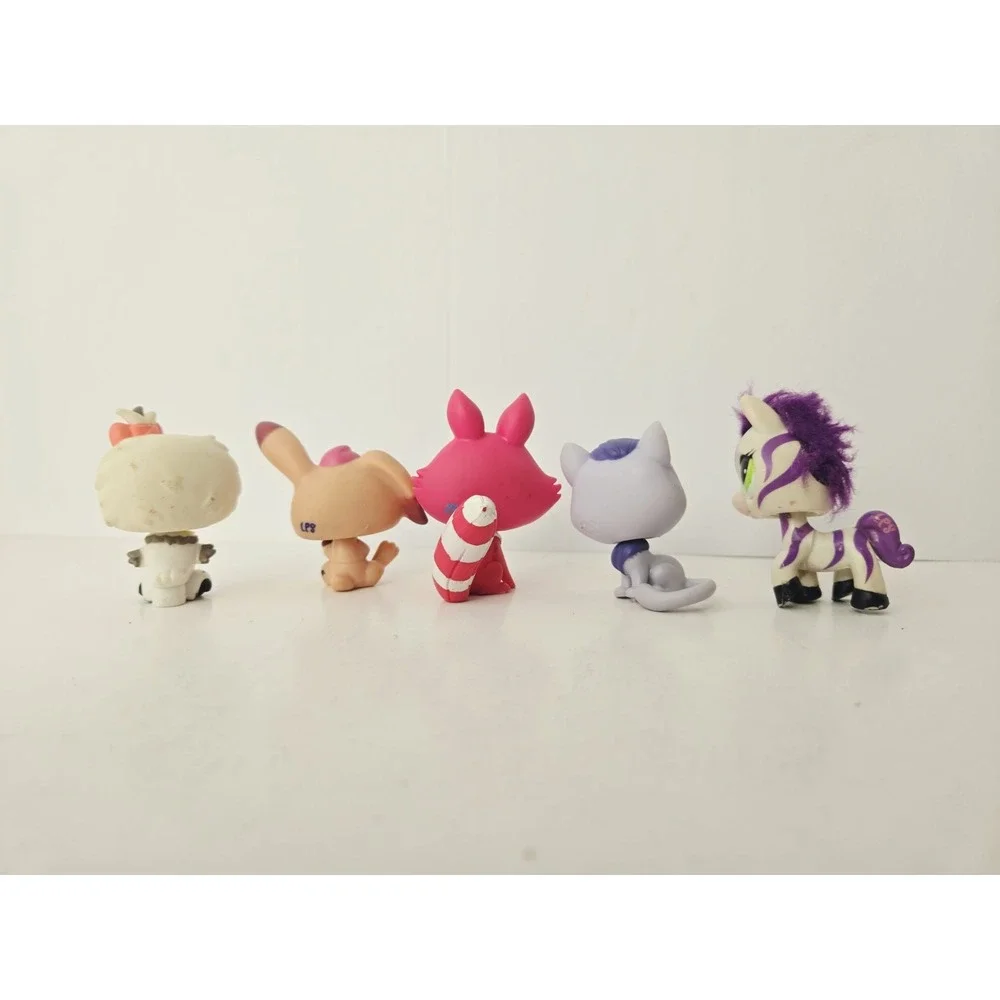 Littlest Pet Shop figure lot 2470 horse 1920 rabbit 3269 fox 360 owl 2-76 cat